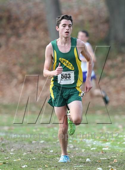 Thumbnail 1 in NYSPHSAA Cross Country Championship (Boys Class A) photogallery.