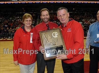 Thumbnail 1 in Canyon Springs vs. Mater Dei (CIF SoCal D1 Regional Final) photogallery.
