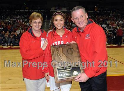 Thumbnail 1 in Canyon Springs vs. Mater Dei (CIF SoCal D1 Regional Final) photogallery.