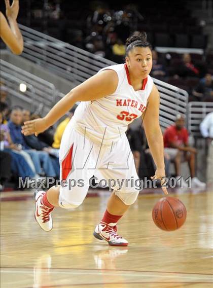 Thumbnail 3 in Canyon Springs vs. Mater Dei (CIF SoCal D1 Regional Final) photogallery.