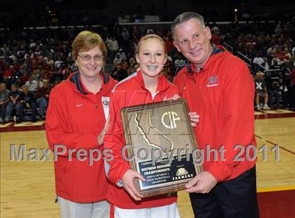 Thumbnail 1 in Canyon Springs vs. Mater Dei (CIF SoCal D1 Regional Final) photogallery.