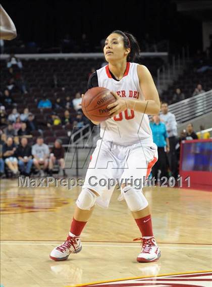 Thumbnail 3 in Canyon Springs vs. Mater Dei (CIF SoCal D1 Regional Final) photogallery.
