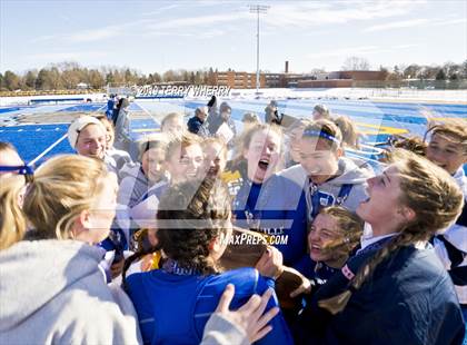 Thumbnail 2 in Johnstown vs. Bronxville (NYSPHSAA Class C Final)  photogallery.