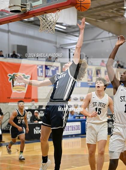 Thumbnail 1 in Calvary Christian vs St Peterburg (Sun Bash Tampa) photogallery.