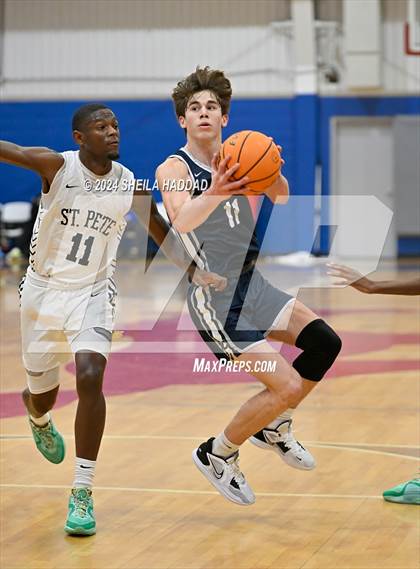 Thumbnail 2 in Calvary Christian vs St Peterburg (Sun Bash Tampa) photogallery.