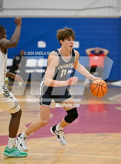 Thumbnail 2 in Calvary Christian vs St Peterburg (Sun Bash Tampa) photogallery.