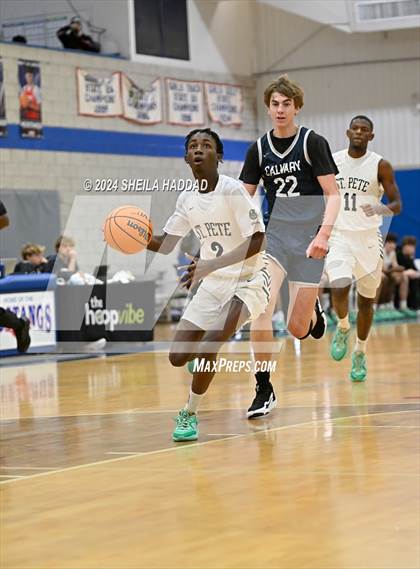 Thumbnail 2 in Calvary Christian vs St Peterburg (Sun Bash Tampa) photogallery.