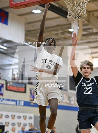 Thumbnail 1 in Calvary Christian vs St Peterburg (Sun Bash Tampa) photogallery.