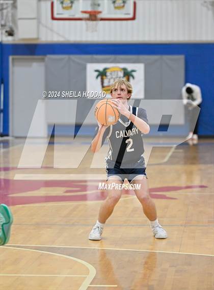 Thumbnail 3 in Calvary Christian vs St Peterburg (Sun Bash Tampa) photogallery.