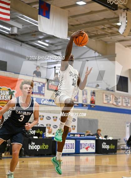Thumbnail 3 in Calvary Christian vs St Peterburg (Sun Bash Tampa) photogallery.