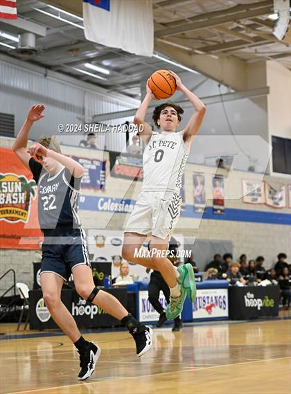 Thumbnail 3 in Calvary Christian vs St Peterburg (Sun Bash Tampa) photogallery.
