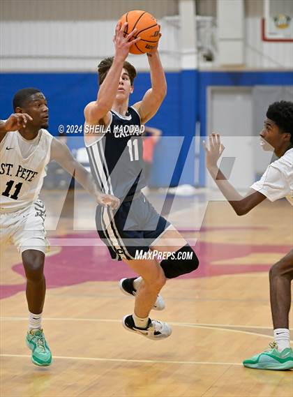 Thumbnail 1 in Calvary Christian vs St Peterburg (Sun Bash Tampa) photogallery.