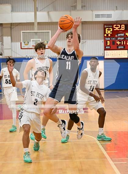Thumbnail 2 in Calvary Christian vs St Peterburg (Sun Bash Tampa) photogallery.