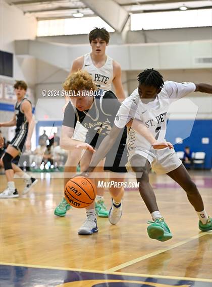 Thumbnail 3 in Calvary Christian vs St Peterburg (Sun Bash Tampa) photogallery.