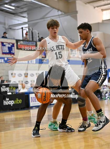Thumbnail 2 in Calvary Christian vs St Peterburg (Sun Bash Tampa) photogallery.