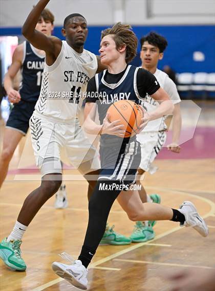 Thumbnail 2 in Calvary Christian vs St Peterburg (Sun Bash Tampa) photogallery.