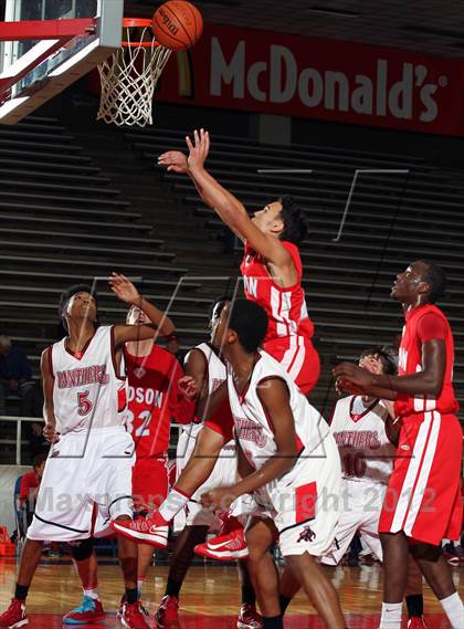 Thumbnail 3 in Judson vs. Hillcrest (McDonald's Texas Invitational) photogallery.