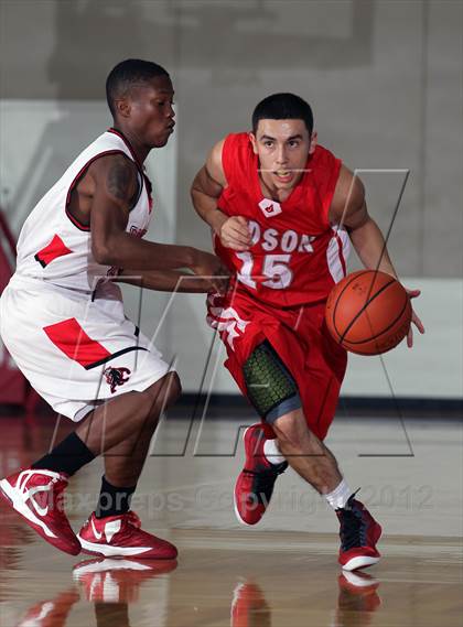 Thumbnail 3 in Judson vs. Hillcrest (McDonald's Texas Invitational) photogallery.