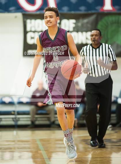 Thumbnail 3 in Rancho Mirage vs. Manteca (MaxPreps MLK Classic) photogallery.