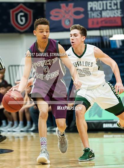 Thumbnail 2 in Rancho Mirage vs. Manteca (MaxPreps MLK Classic) photogallery.
