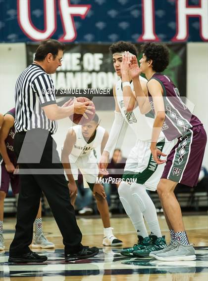 Thumbnail 1 in Rancho Mirage vs. Manteca (MaxPreps MLK Classic) photogallery.