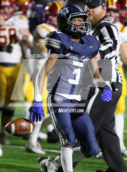 Thumbnail 1 in Cardinal Newman @ Marin Catholic (CIF NCS D4 Final) photogallery.