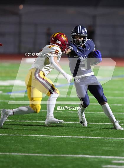 Thumbnail 2 in Cardinal Newman @ Marin Catholic (CIF NCS D4 Final) photogallery.