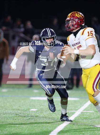 Thumbnail 2 in Cardinal Newman @ Marin Catholic (CIF NCS D4 Final) photogallery.