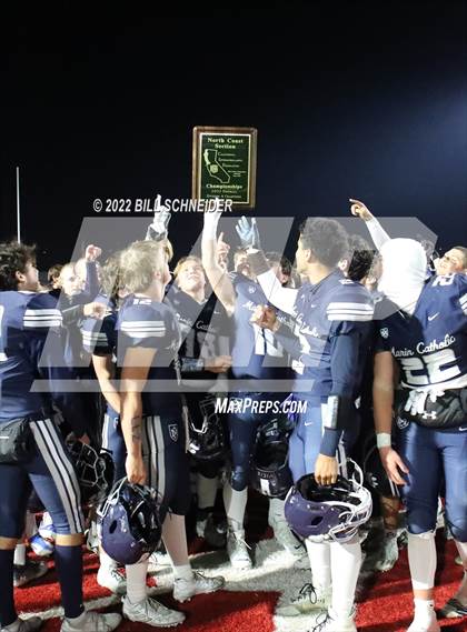Thumbnail 1 in Cardinal Newman @ Marin Catholic (CIF NCS D4 Final) photogallery.