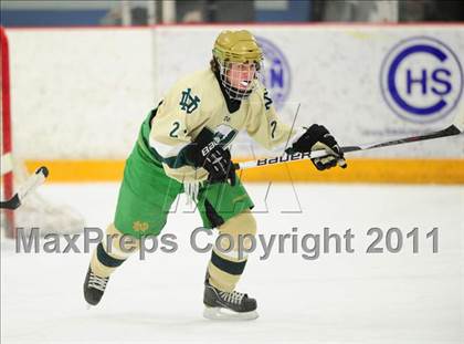 Thumbnail 3 in Glastonbury vs. Notre Dame (CIAC Division 1 First Round) photogallery.