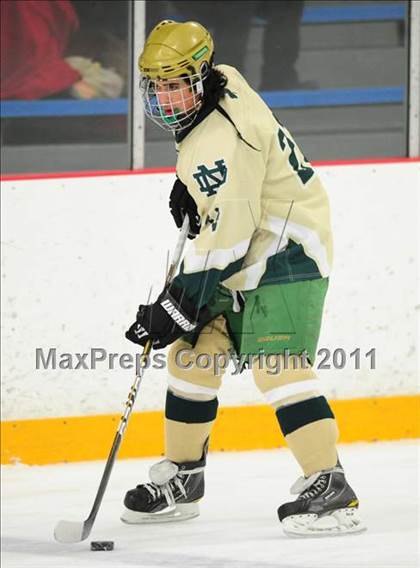 Thumbnail 3 in Glastonbury vs. Notre Dame (CIAC Division 1 First Round) photogallery.