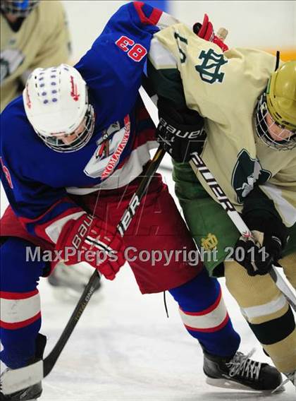 Thumbnail 3 in Glastonbury vs. Notre Dame (CIAC Division 1 First Round) photogallery.