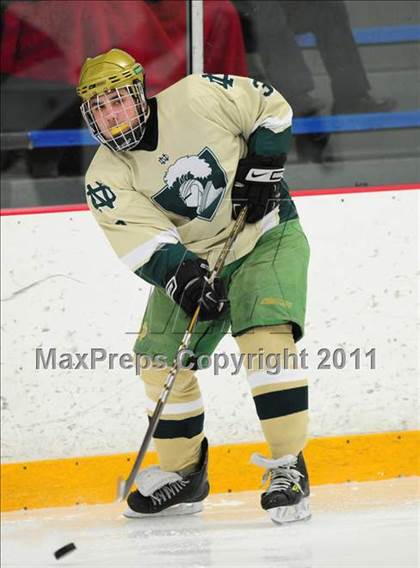 Thumbnail 2 in Glastonbury vs. Notre Dame (CIAC Division 1 First Round) photogallery.