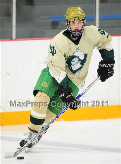 Thumbnail 3 in Glastonbury vs. Notre Dame (CIAC Division 1 First Round) photogallery.