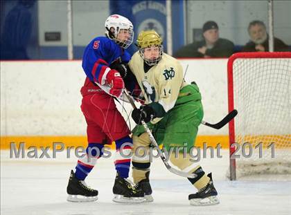Thumbnail 3 in Glastonbury vs. Notre Dame (CIAC Division 1 First Round) photogallery.