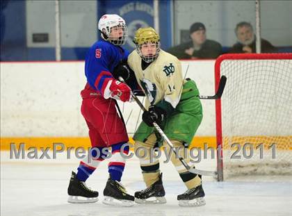Thumbnail 2 in Glastonbury vs. Notre Dame (CIAC Division 1 First Round) photogallery.