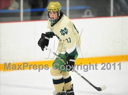 Thumbnail 3 in Glastonbury vs. Notre Dame (CIAC Division 1 First Round) photogallery.
