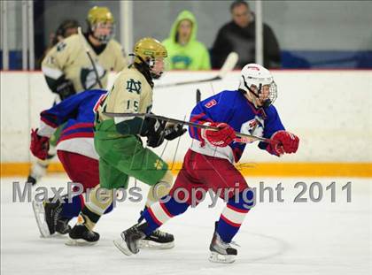 Thumbnail 1 in Glastonbury vs. Notre Dame (CIAC Division 1 First Round) photogallery.