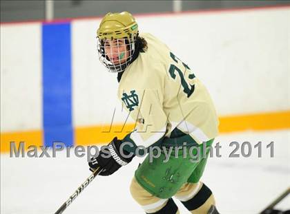 Thumbnail 2 in Glastonbury vs. Notre Dame (CIAC Division 1 First Round) photogallery.