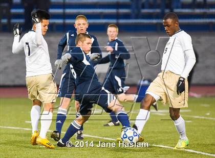 Thumbnail 1 in International Prep vs. Mount Academy (NYSPHSAA Class D Final) photogallery.