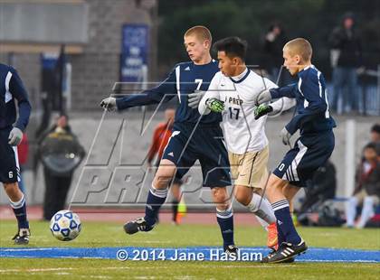 Thumbnail 2 in International Prep vs. Mount Academy (NYSPHSAA Class D Final) photogallery.