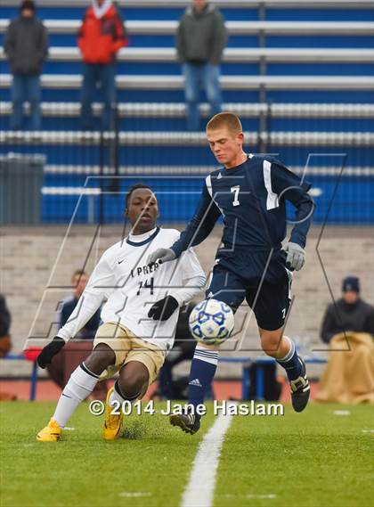 Thumbnail 2 in International Prep vs. Mount Academy (NYSPHSAA Class D Final) photogallery.