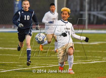 Thumbnail 2 in International Prep vs. Mount Academy (NYSPHSAA Class D Final) photogallery.