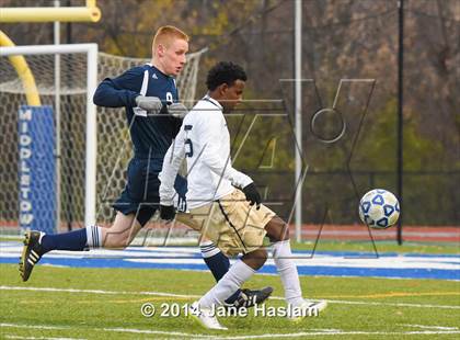 Thumbnail 2 in International Prep vs. Mount Academy (NYSPHSAA Class D Final) photogallery.