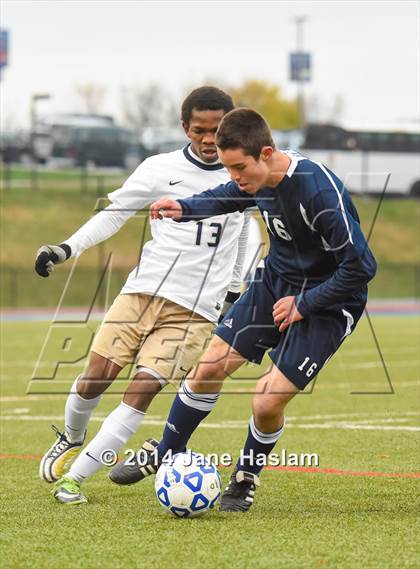 Thumbnail 2 in International Prep vs. Mount Academy (NYSPHSAA Class D Final) photogallery.