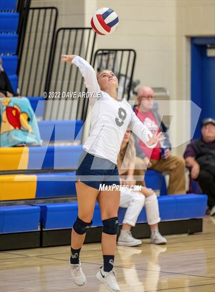 Thumbnail 2 in Parowan vs Enterprise (PHS JV Volleyball Tournament) photogallery.