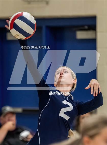 Thumbnail 1 in Parowan vs Enterprise (PHS JV Volleyball Tournament) photogallery.