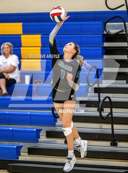 Thumbnail 2 in Parowan vs Enterprise (PHS JV Volleyball Tournament) photogallery.