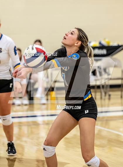 Thumbnail 2 in Parowan vs Enterprise (PHS JV Volleyball Tournament) photogallery.