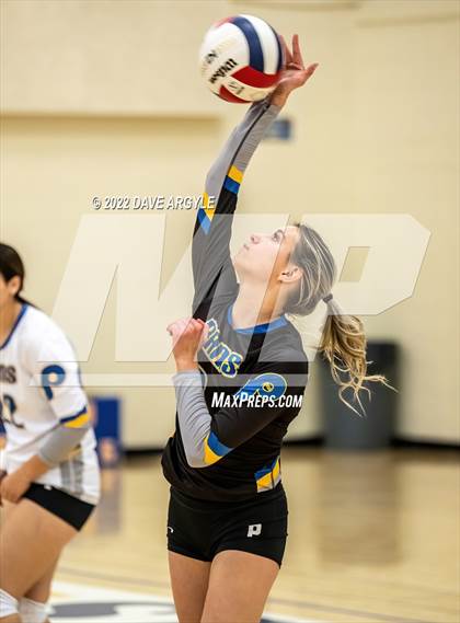 Thumbnail 3 in Parowan vs Enterprise (PHS JV Volleyball Tournament) photogallery.
